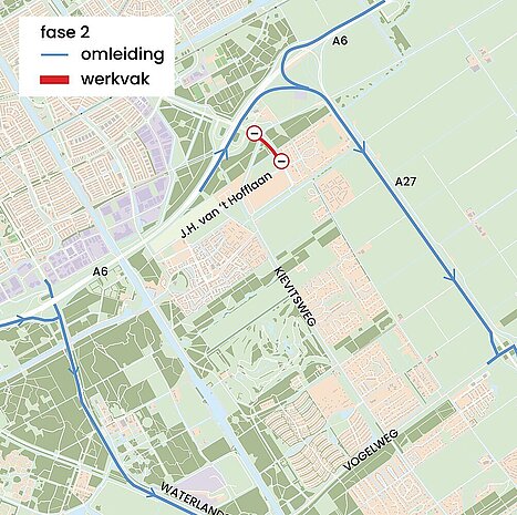 Werkzaamheden Grote Denkersdreef fase 2