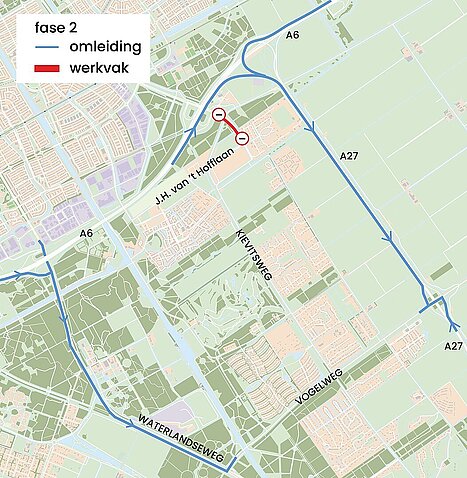 Werkzaamheden Grote Denkersdreef fase 2