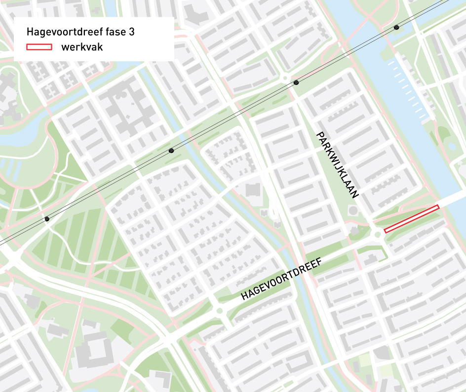 Werkzaamheden Hagevoortdreef fase 3